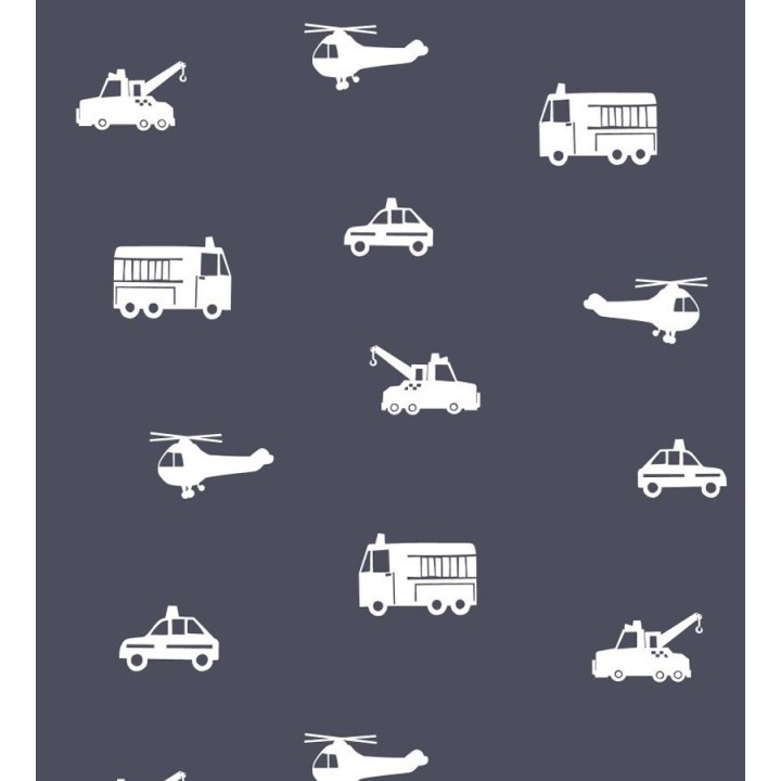 Papel pintado infantil medios de transporte - City Transport 677354