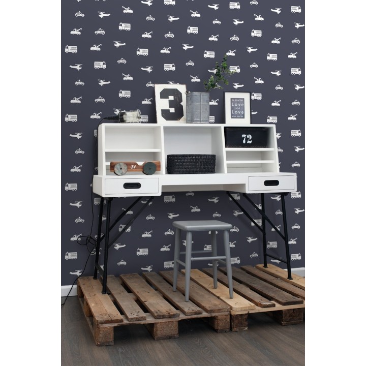 Papel pintado infantil medios de transporte - City Transport 677354