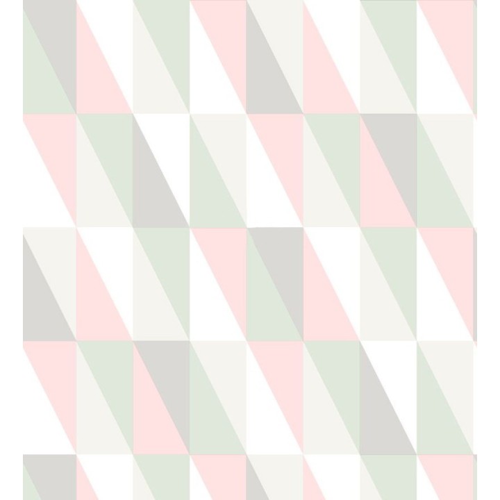 Papel pintado geométrico triángulos de colores - Metrix Evolution 677357