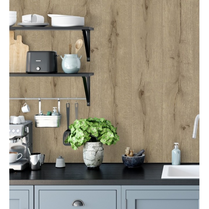 Papel pintado imitación tablas de madera rústica - Coimbra 6019