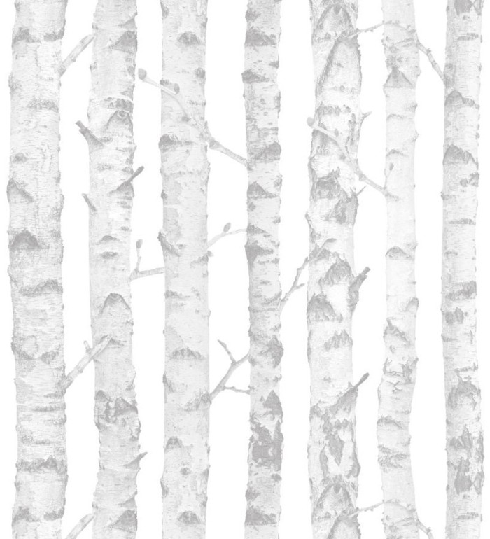 Papel pintado troncos de árboles estilo nórdico - Baltic Hills 677382