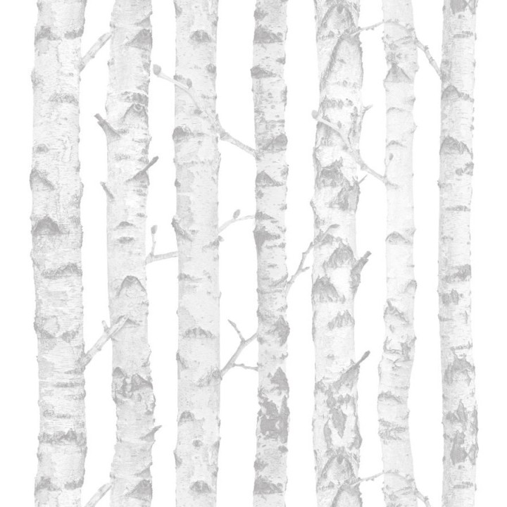 Papel pintado troncos de árboles estilo nórdico - Baltic Hills 677382