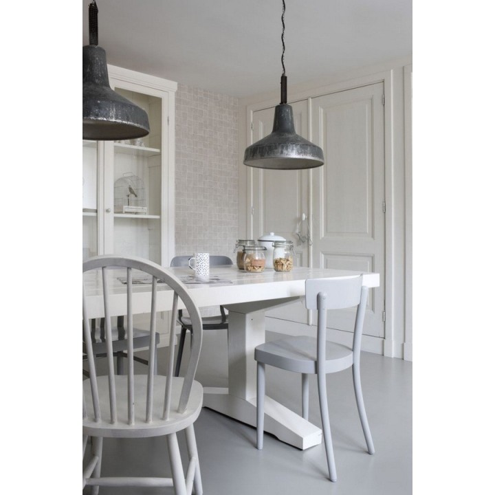 Papel pintado mosaico de azulejos pequeños desgastados - Nordic Mosaic 677413