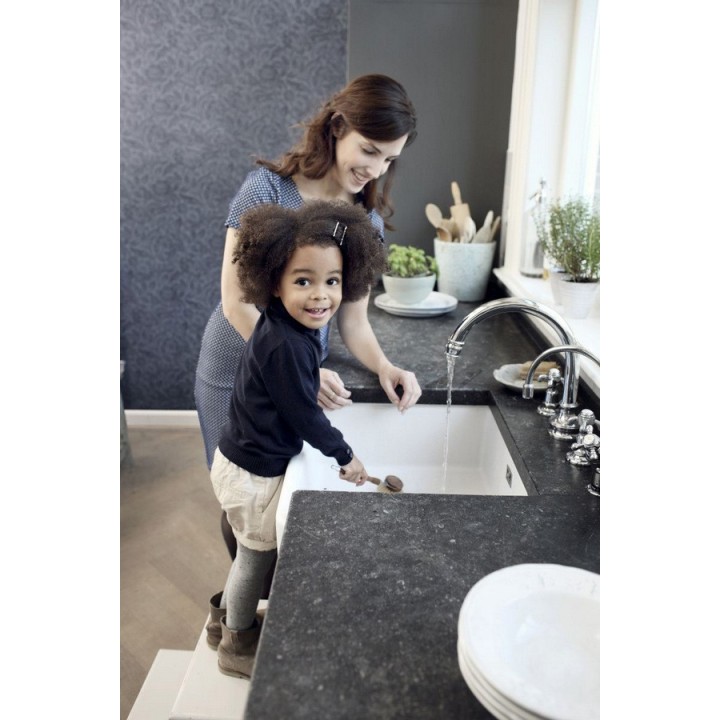 Papel pintado flores tonos azules - Kendra Gardens 677421