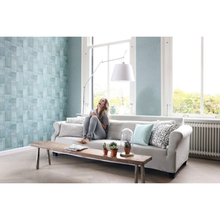 Papel pintado mosaico textil estilo boho - Boho Mosaic 677430