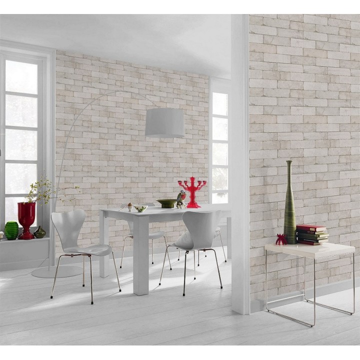 Papel pintado ladrillo minimalista - Austin 6217