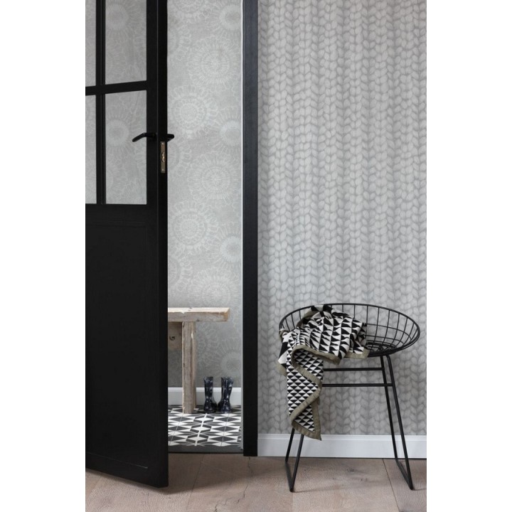 Papel pintado trenzado natural - Danish Ropes 677441