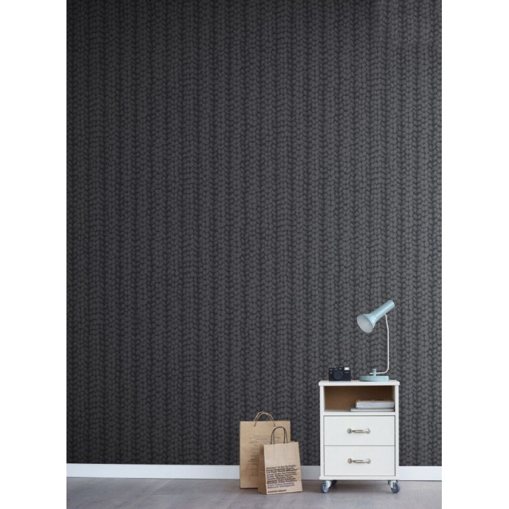 Papel pintado trenzado natural - Danish Ropes 677443