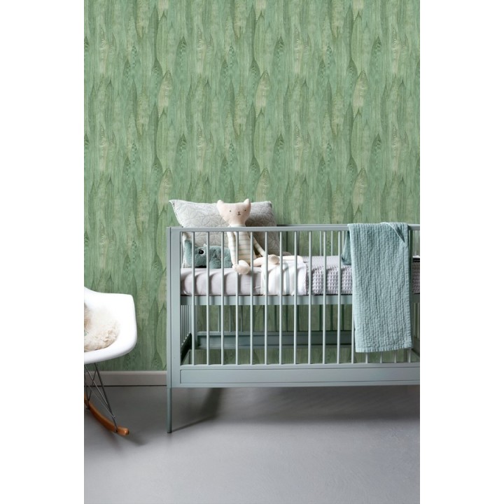 Papel pintado hojas de plátano estilo tropical - Indira Jungle 679029
