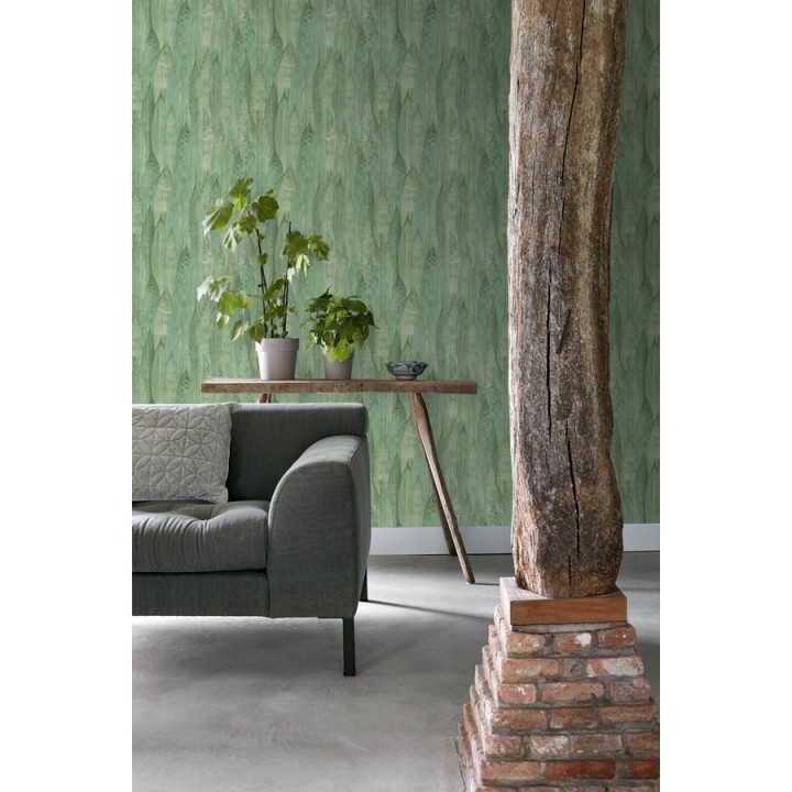 Papel pintado hojas de plátano estilo tropical - Indira Jungle 679029