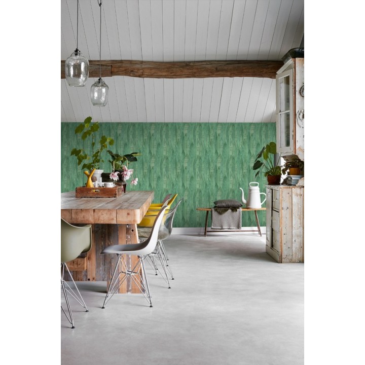 Papel pintado hojas de plátano estilo tropical - Indira Jungle 679030