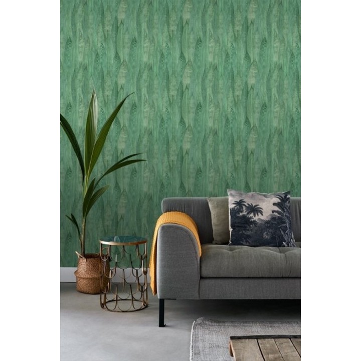 Papel pintado hojas de plátano estilo tropical - Indira Jungle 679030