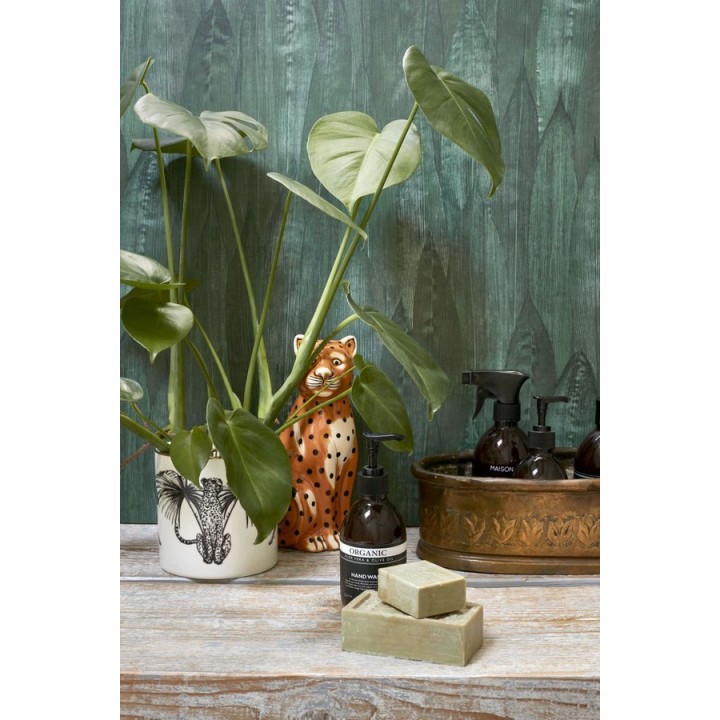 Papel pintado hojas de plátano estilo tropical - Indira Jungle 679031