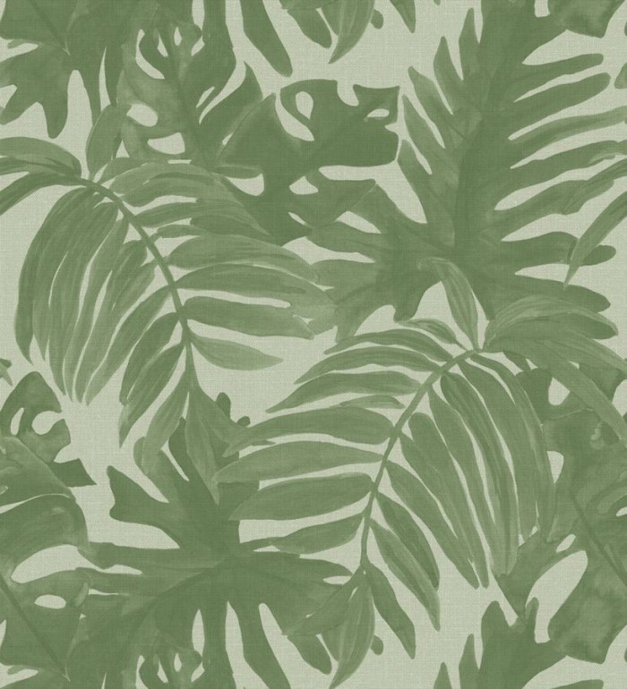 Papel pintado hojas de palmera estilo tropical - Oasis Garden 679033