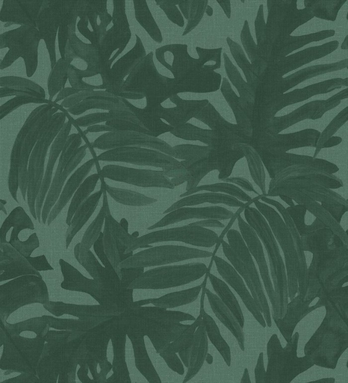 Papel pintado hojas de palmera estilo tropical - Oasis Garden 679034