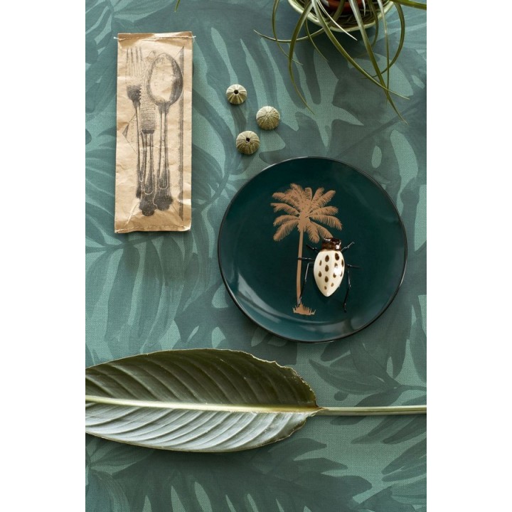 Papel pintado hojas de palmera estilo tropical - Oasis Garden 679034