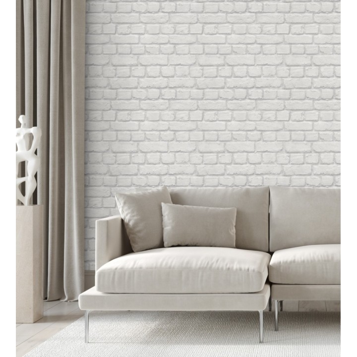 Papel pintado imitación ladrillo industrial - Dayton 6223