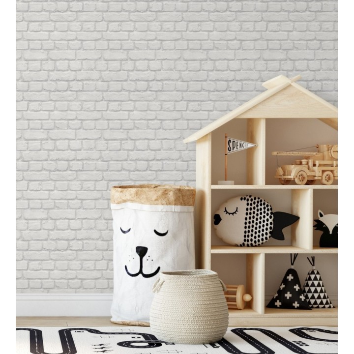 Papel pintado imitación ladrillo industrial - Dayton 6223