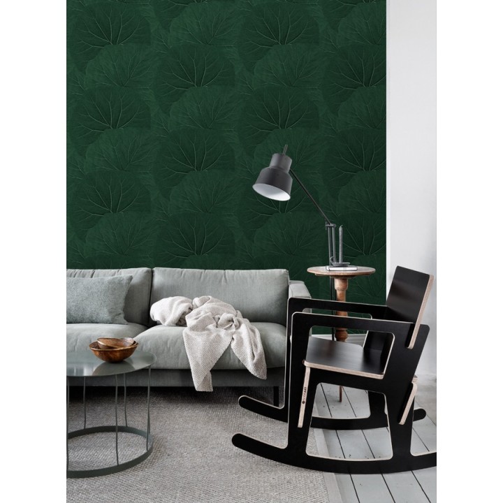 Papel pintado hojas grandes de la jungla - Madagascar Nature 679040