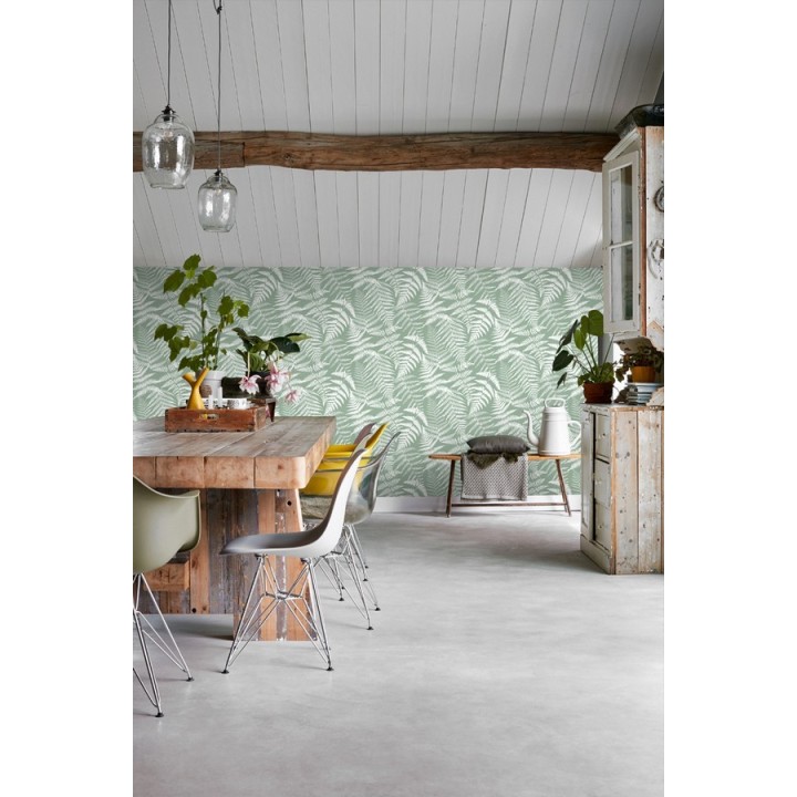 Papel pintado hojas de bosque tropical - Boreal Forest 679041