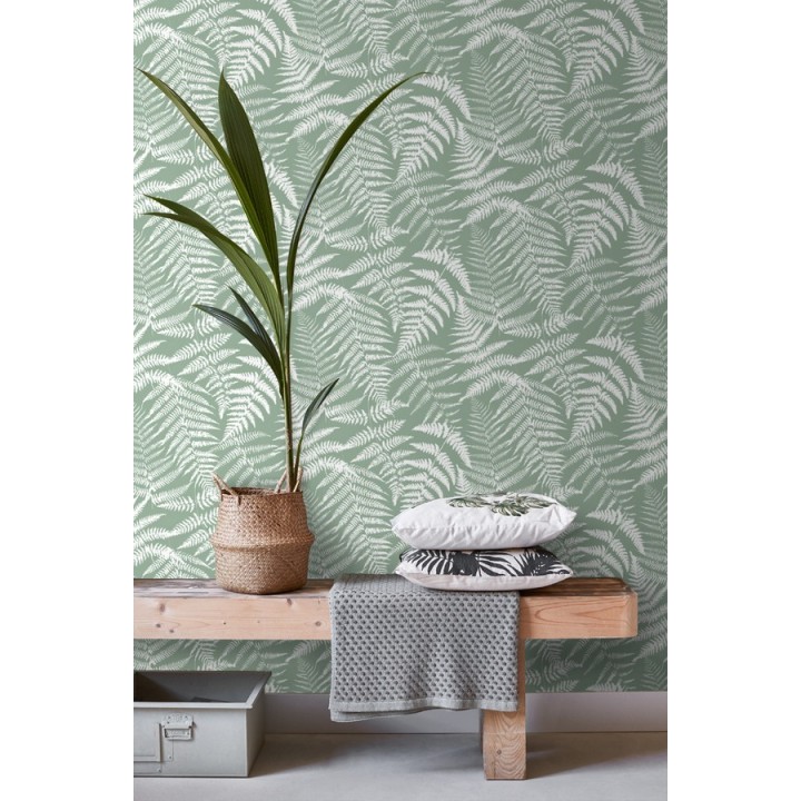 Papel pintado hojas de bosque tropical - Boreal Forest 679041