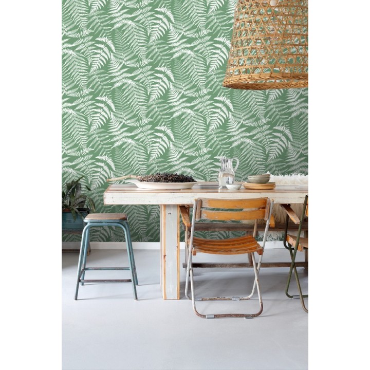 Papel pintado hojas de bosque tropical - Boreal Forest 679042