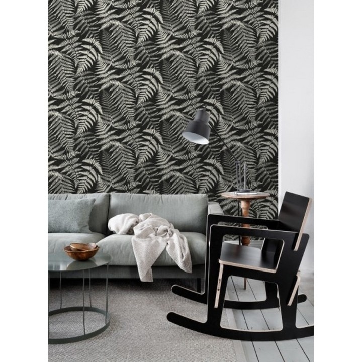 Papel pintado hojas de bosque tropical - Boreal Forest 679044