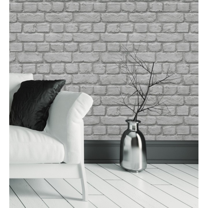 Papel pintado imitación ladrillo industrial - Dayton 6224