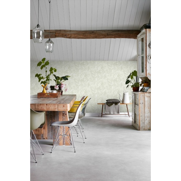 Papel pintado hojas tropicales - Bora Bora 679045