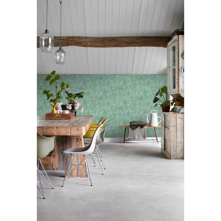 Papel pintado hojas tropicales - Bora Bora 679046