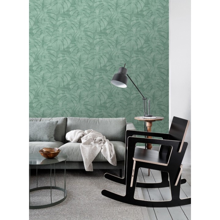 Papel pintado hojas tropicales - Bora Bora 679046