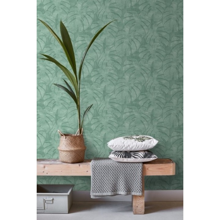 Papel pintado hojas tropicales - Bora Bora 679046