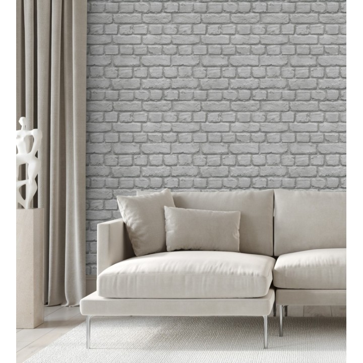 Papel pintado imitación ladrillo industrial - Dayton 6224