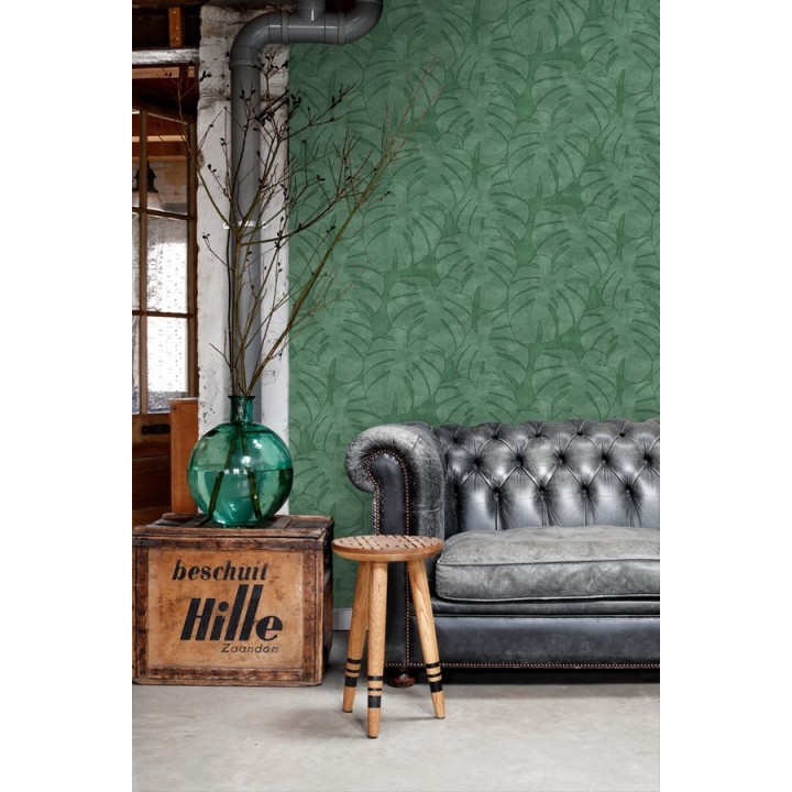 Papel pintado hojas tropicales - Bora Bora 679047