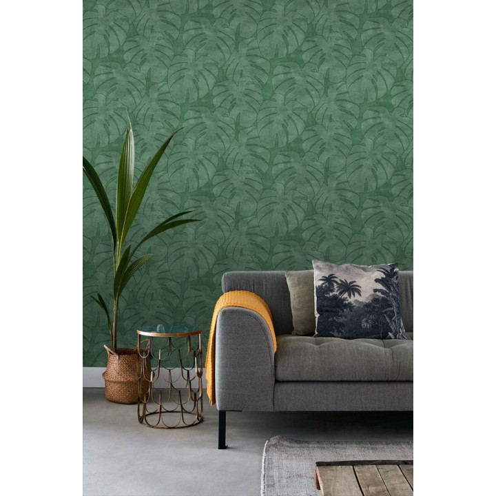 Papel pintado hojas tropicales - Bora Bora 679047