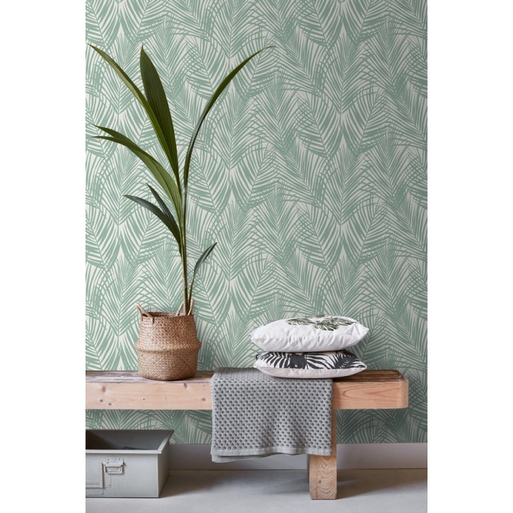 Papel pintado hojas jungla jamaicana - Jamaican Jungle 679048