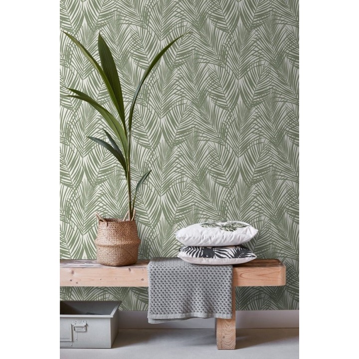 Papel pintado hojas jungla jamaicana - Jamaican Jungle 679049