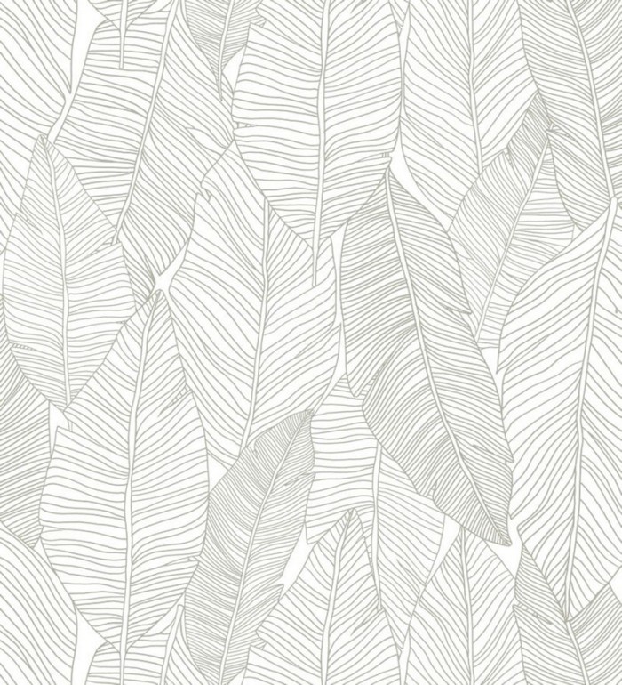 Papel pintado hojas modernas estilo tropical - Manila Tropical 679052