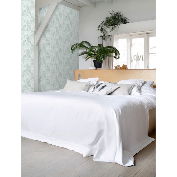 Papel pintado hojas modernas estilo tropical - Manila Tropical 679053