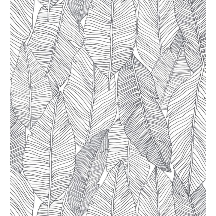 Papel pintado hojas modernas estilo tropical - Manila Tropical 679054