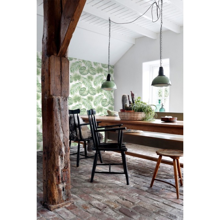 Papel pintado hojas tropicales - Bahamas Island 679055