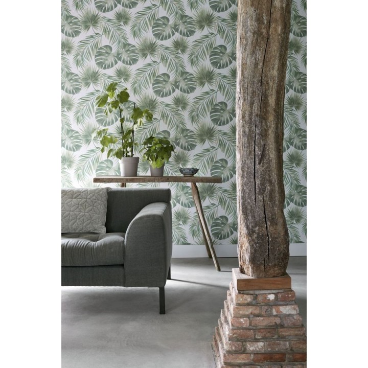 Papel pintado hojas tropicales - Bahamas Island 679055