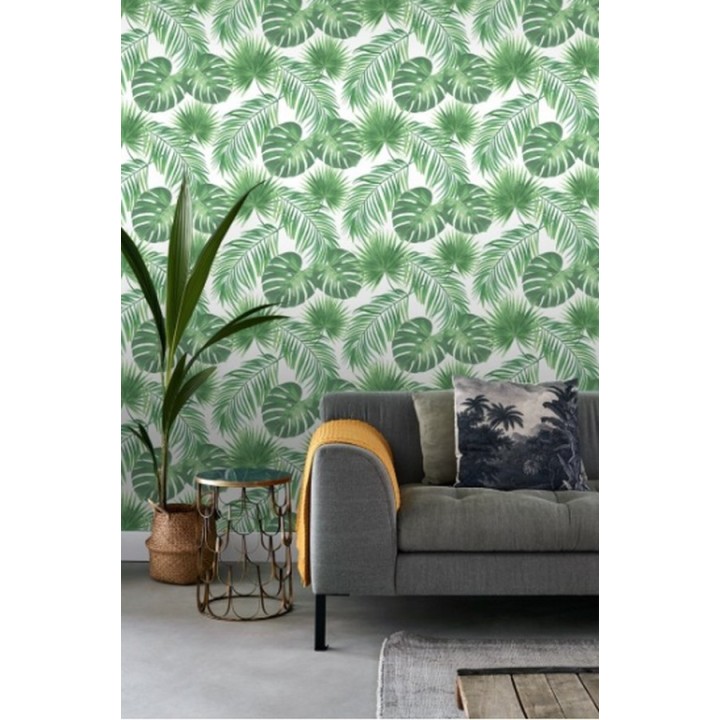 Papel pintado hojas tropicales - Bahamas Island 679056