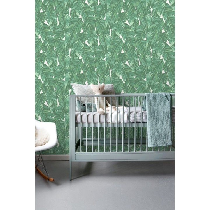 Papel pintado hojas de palmeras tropicales - Summer in Beirut 679057