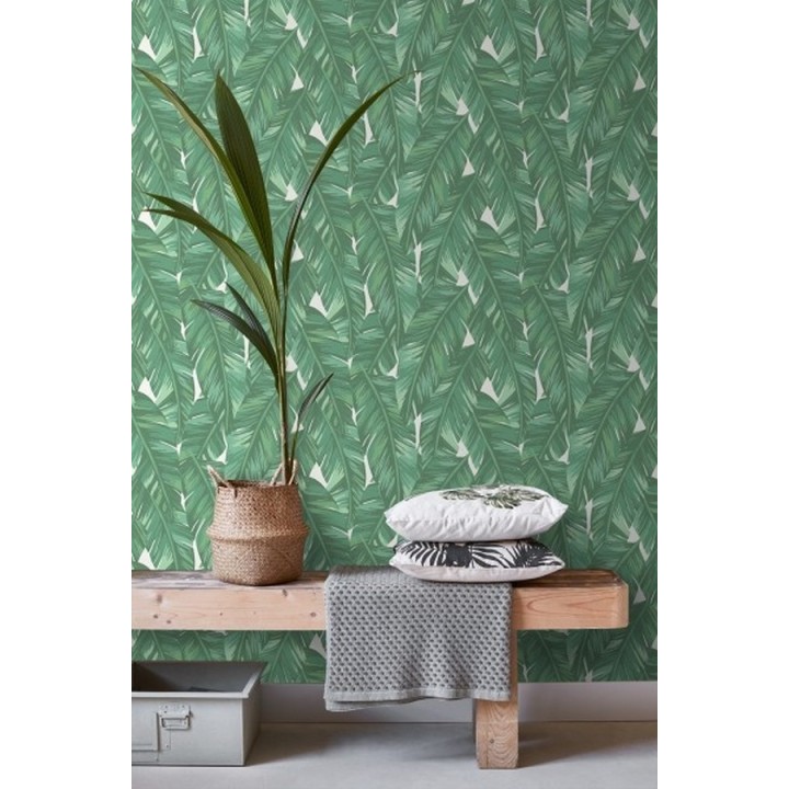 Papel pintado hojas de palmeras tropicales - Summer in Beirut 679057