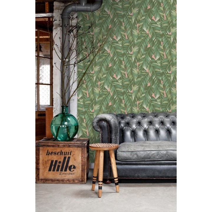 Papel pintado hojas de palmeras tropicales - Summer in Beirut 679058