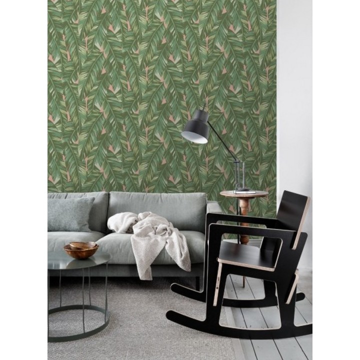 Papel pintado hojas de palmeras tropicales - Summer in Beirut 679058