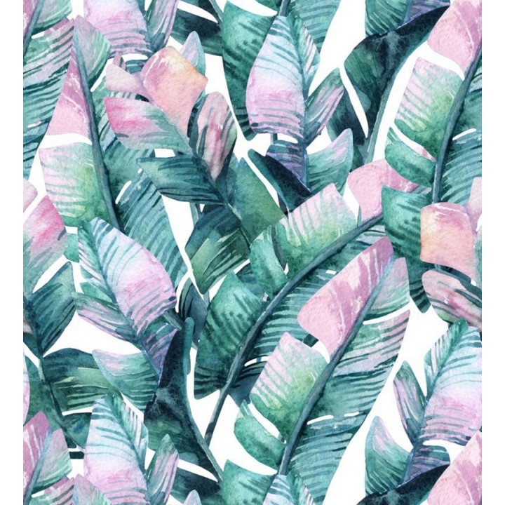 Papel pintado hojas coloridas estilo tropical - Lost in Acapulco 679085