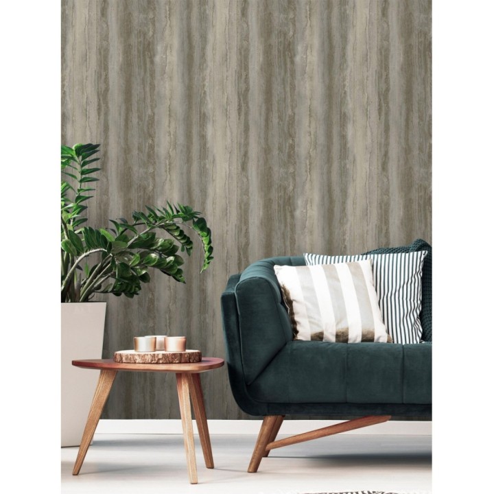 Papel pintado efecto mármol tonos grises - Siracusa Marble 679098