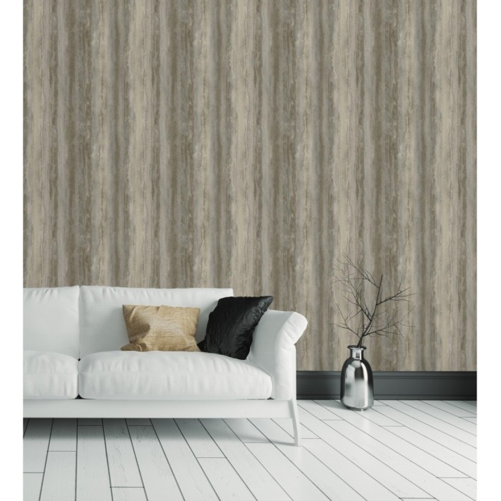 Papel pintado efecto mármol tonos grises - Siracusa Marble 679098